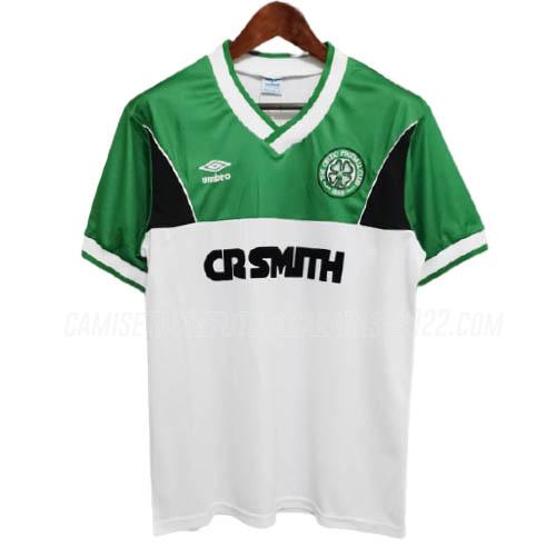 camiseta retro de la 2ª equipación celtic 1985-86