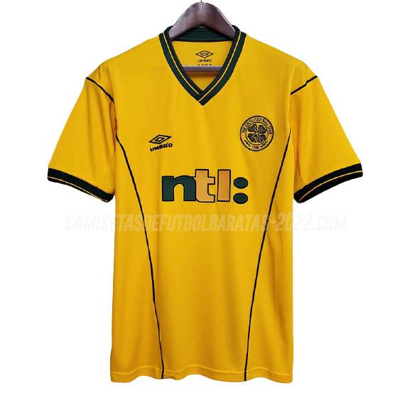 camiseta retro de la 2ª equipación celtic 2001-2003