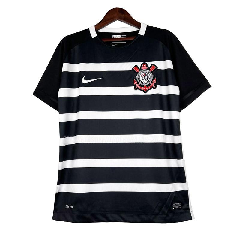 camiseta retro de la 2ª equipación corinthians 2015-16