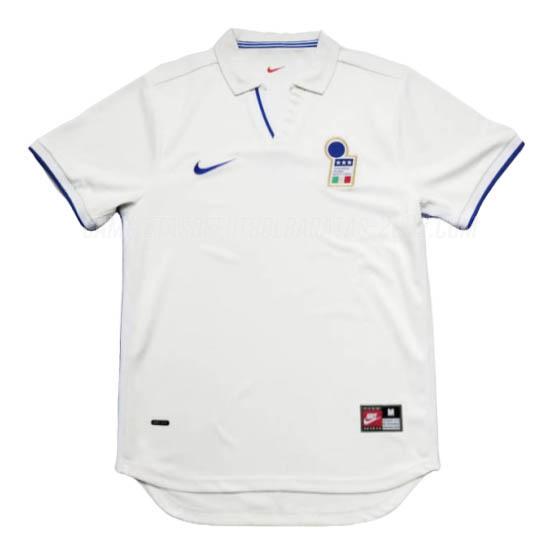 camiseta retro de la 2ª equipación italia 1998