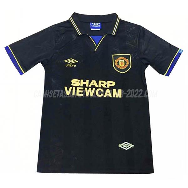 camiseta retro de la 2ª equipación manchester united 1994