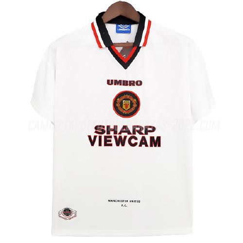 camiseta retro de la 2ª equipación manchester united 1996-97