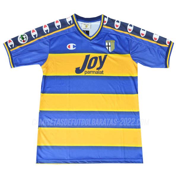 camiseta retro de la 2ª equipación parma calcio 2001-2002