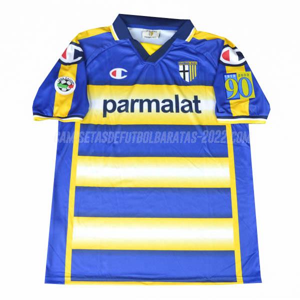 camiseta retro de la 2ª equipación parma calcio 2003-2004