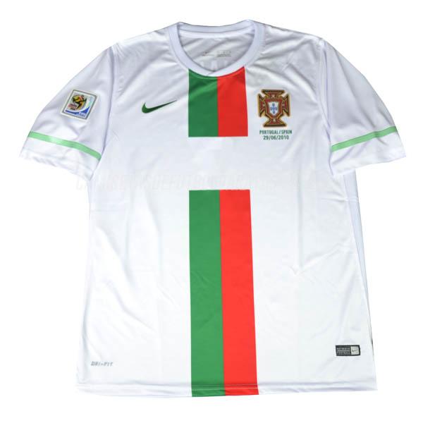 camiseta retro de la 2ª equipación portugal 2010