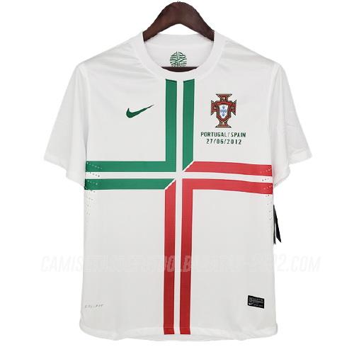 camiseta retro de la 2ª equipación portugal 2012