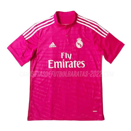 camiseta retro de la 2ª equipación real madrid 2014-15