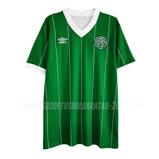 camiseta retro de la 3ª equipación celtic 1984-86