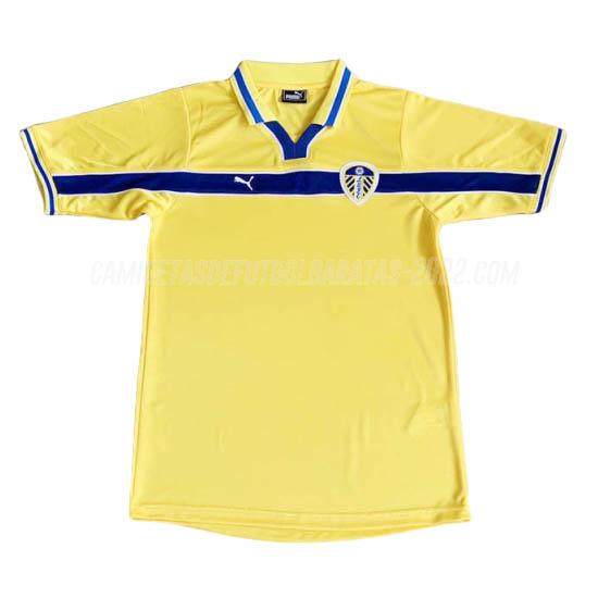 camiseta retro de la 3ª equipación leeds united 1999