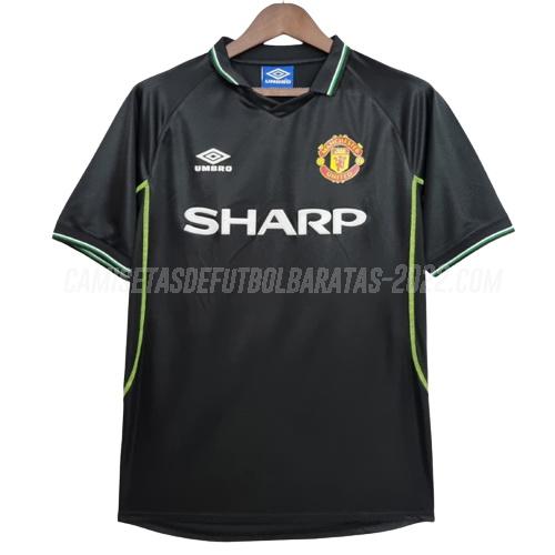 camiseta retro de la 3ª equipación manchester united 1998-1999