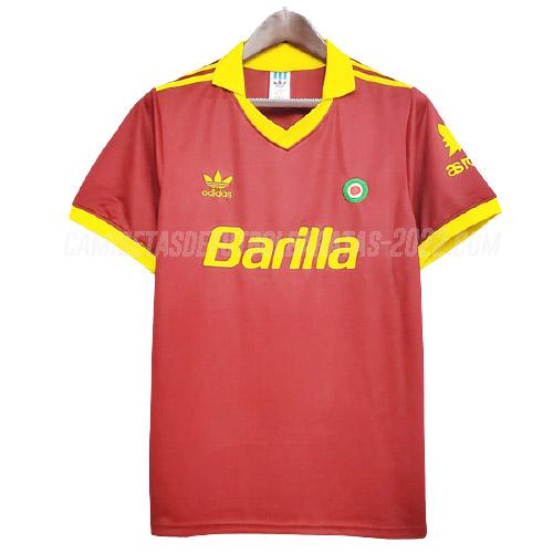 camiseta retro del 1ª equipación roma 1991-92