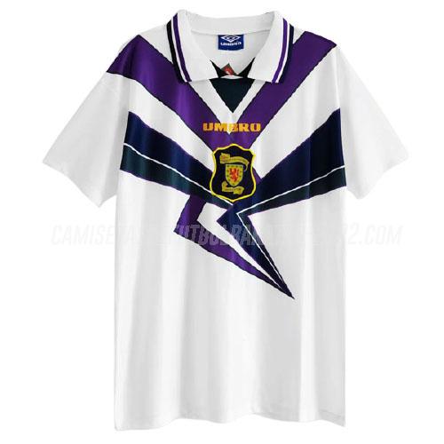 camiseta retro del 2ª equipación escocia 1994-96