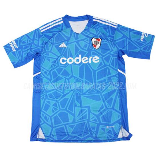 camiseta river plate portero azul 2022-23