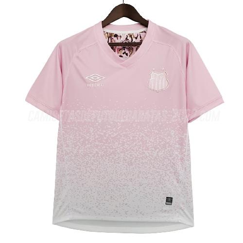 camiseta santos fc edición especial rosado 2021-22