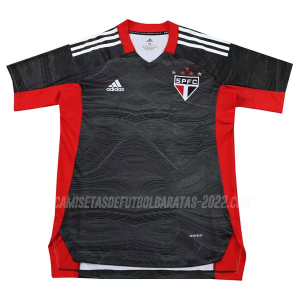 camiseta sao paulo portero negro 2021-22