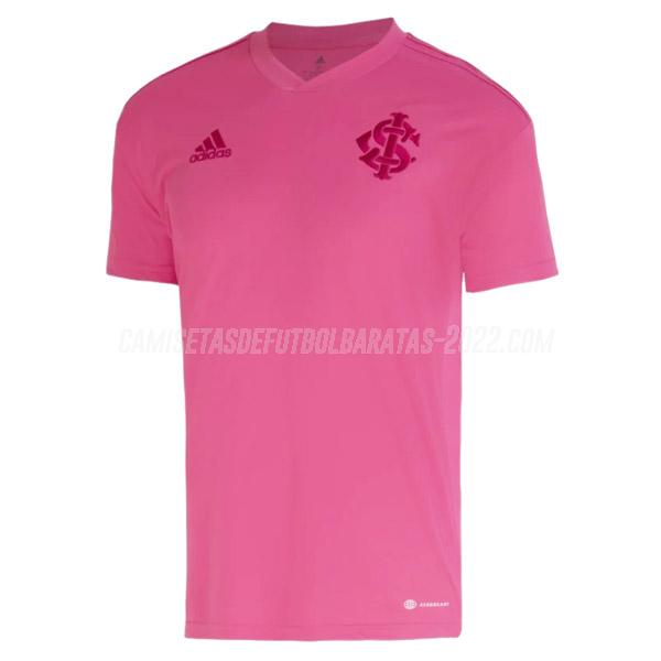 camiseta sc internacional outubro rosa 2022-23