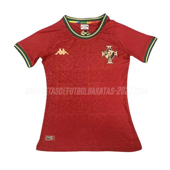 camiseta vasco da gama mujer portero rojo 2022-23