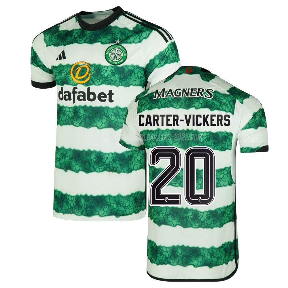 carter-vickers camiseta de la 1ª equipación celtic 2023-24