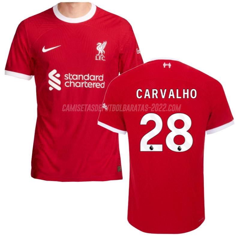 carvalho camiseta de la 1ª equipación liverpool edición de jugador 2023-24