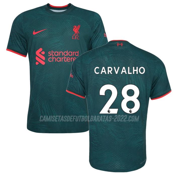 carvalho camiseta de la 3ª equipación liverpool 2023