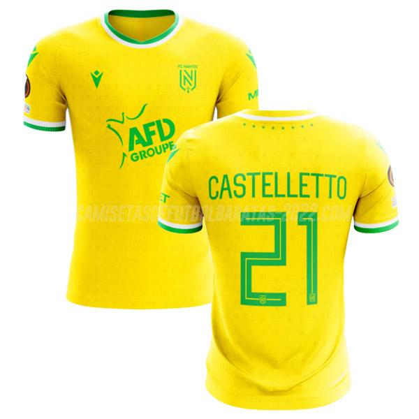 castelletto camiseta 1ª equipación fc nantes 2022-23