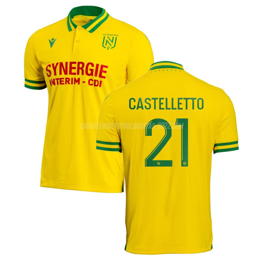 castelletto camiseta 1ª equipación nantes 2023-24
