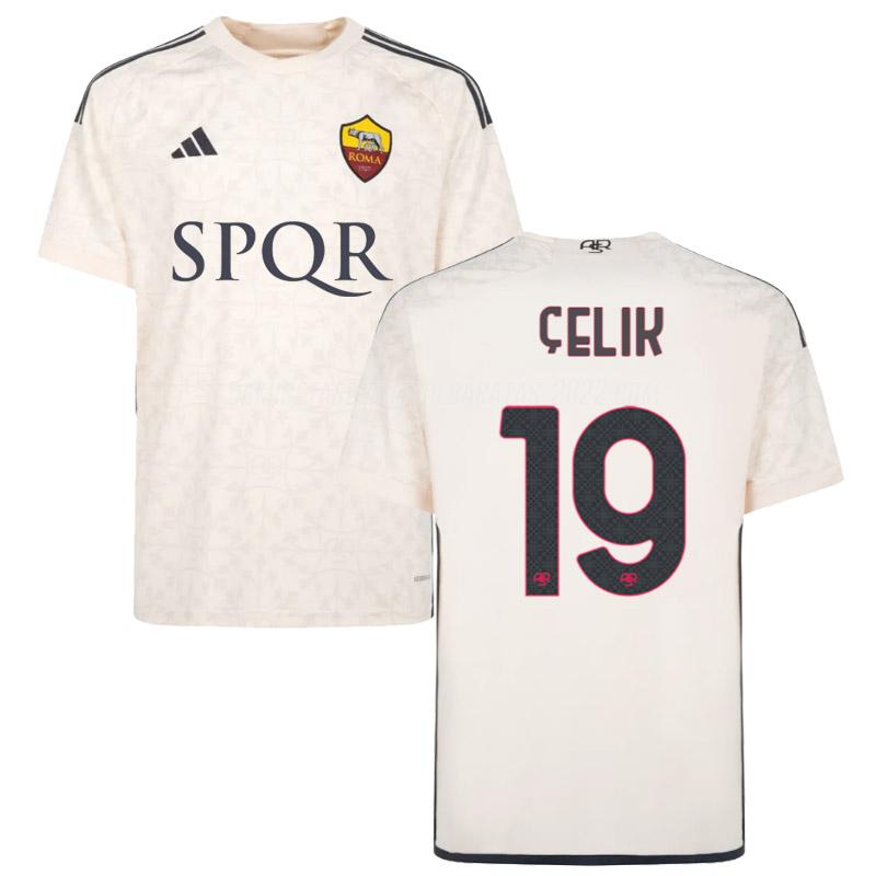 celik camiseta de la 2ª equipación roma 2023-24