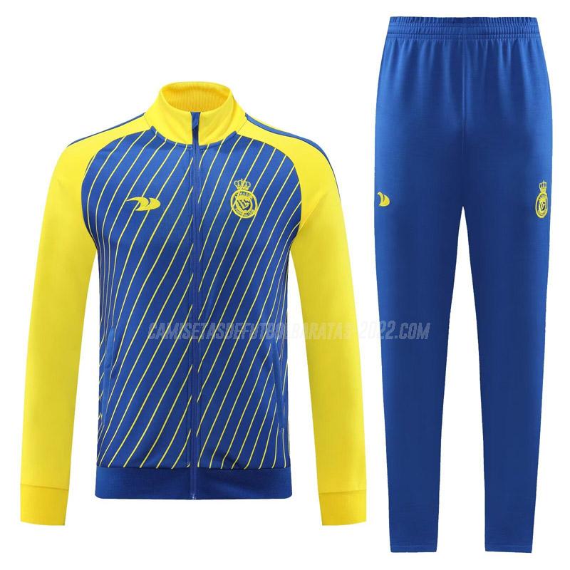 chaqueta al-nassr de la amarillo azul 2023
