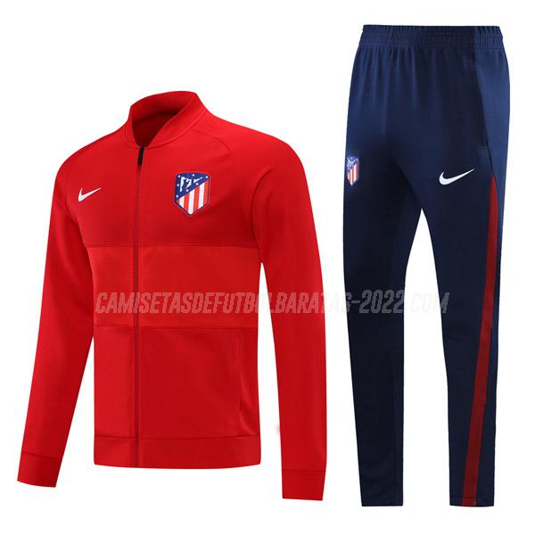 chaqueta atlético de madrid 08g31 rojo 2021-22
