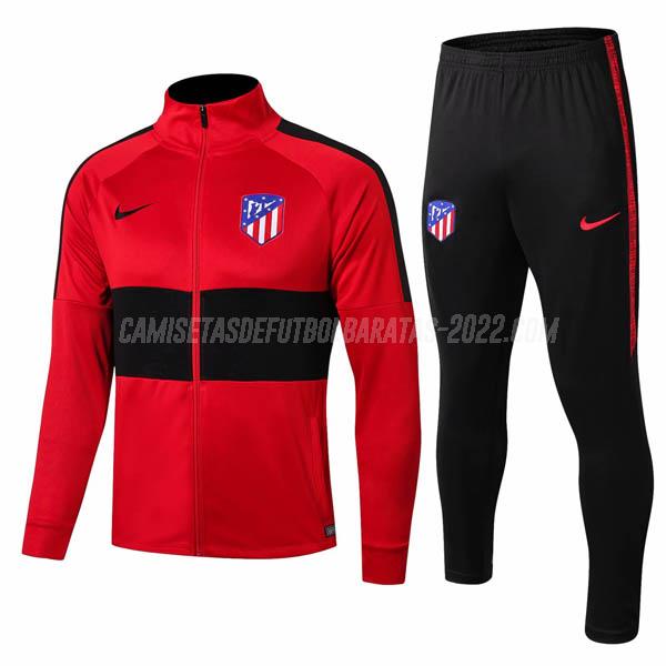 chaqueta atlético de madrid rojo negro 2019-2020
