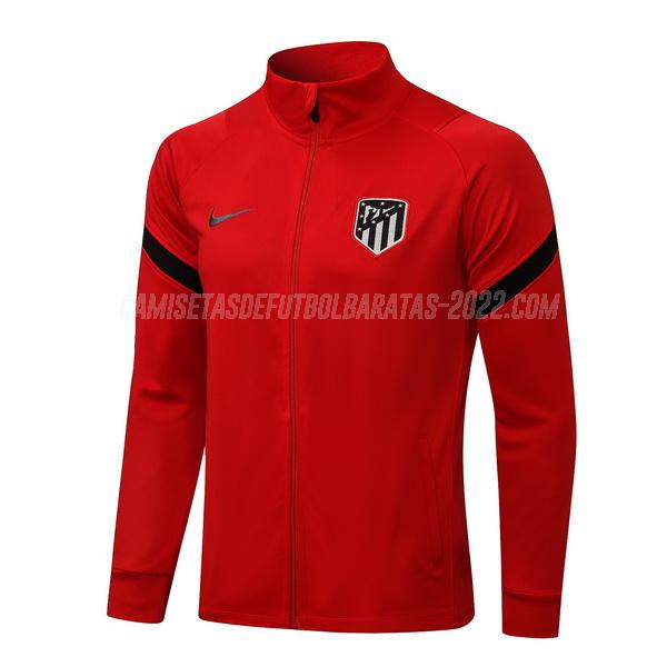 chaqueta atlético de madrid top rojo 2021-22