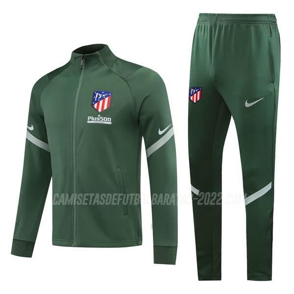 chaqueta atlético de madrid verde 2020-2021