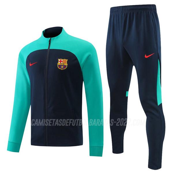 chaqueta barcelona 22830a azul verde 2022-23