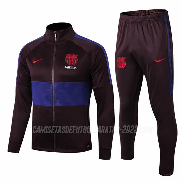 chaqueta barcelona azul negro 2019-2020
