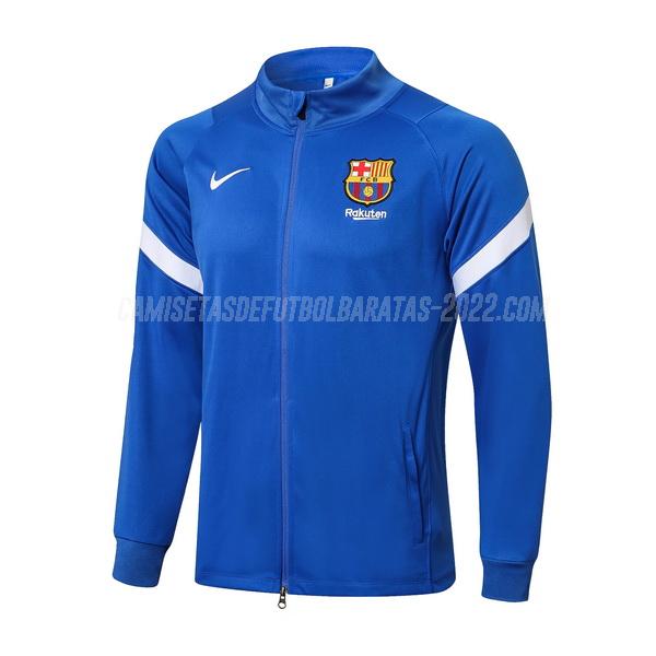 chaqueta barcelona top azul 2021-22