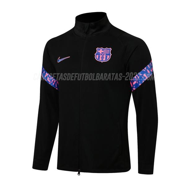 chaqueta barcelona top negro 2021-22