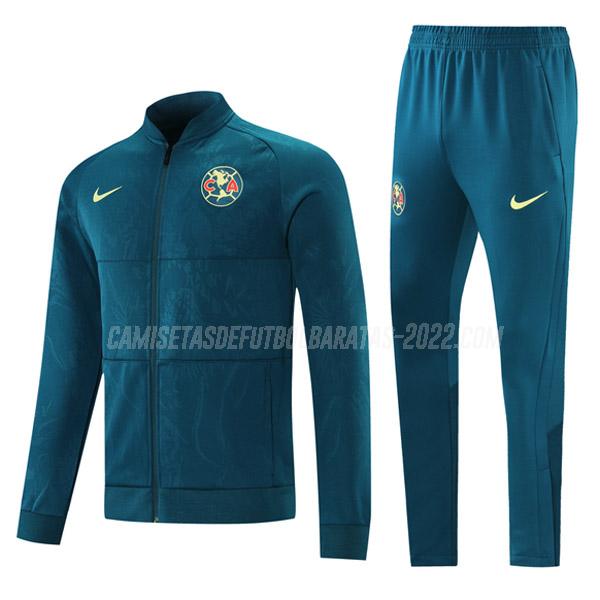 chaqueta club america azul 2021-22