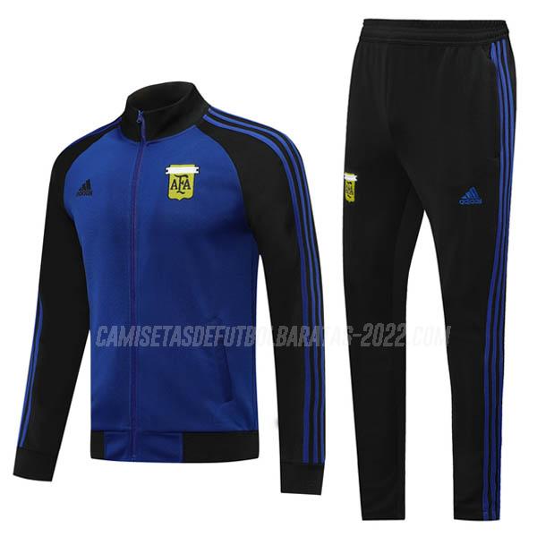chaqueta de la argentina azul-negro 2020-2021