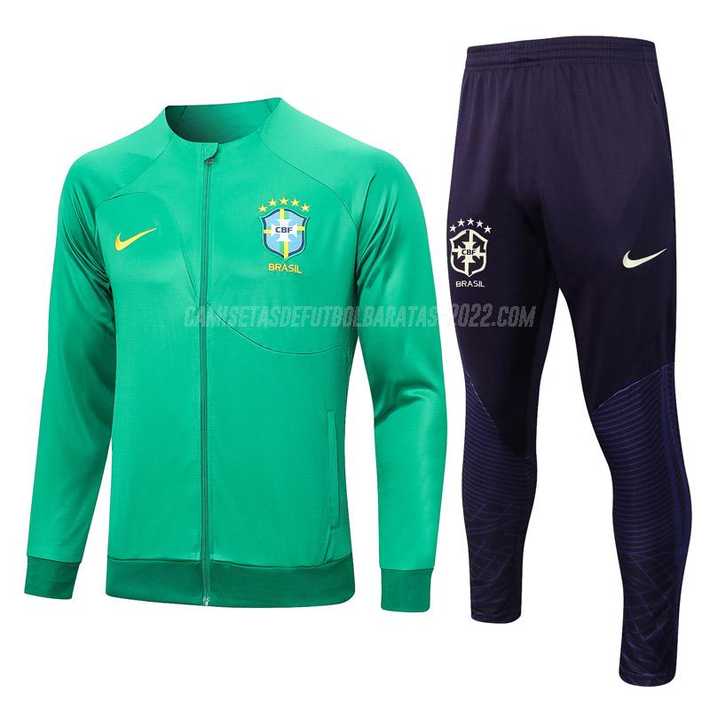 chaqueta de la brasil 23625a1 verde 2023-24