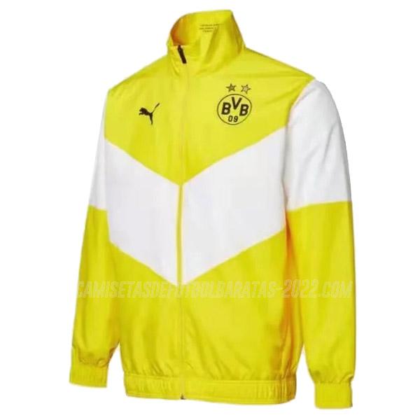 chaqueta de tormenta borussia dortmund amarillo 2021-22