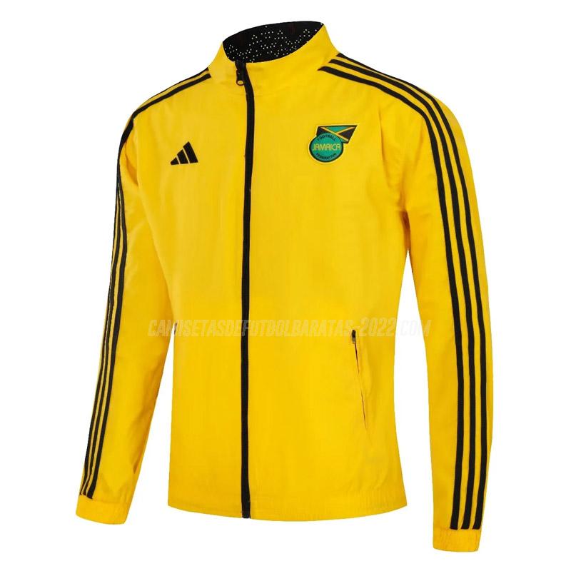 chaqueta de tormenta de la jamaica amarillo 2023-24