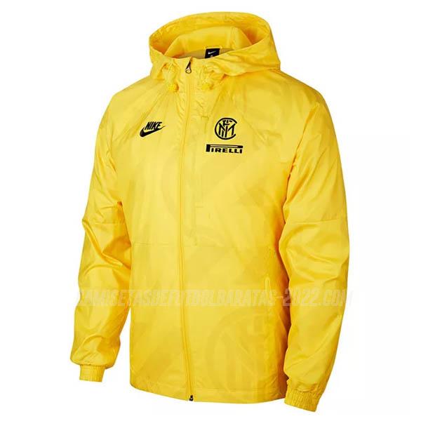 chaqueta de tormenta inter milan amarillo 2020-21
