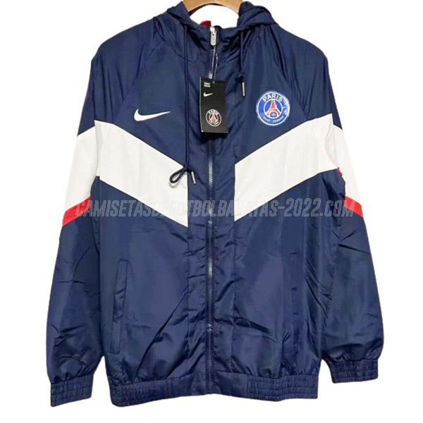 chaqueta de tormenta paris saint-germain 22102a1 azul 2022-23