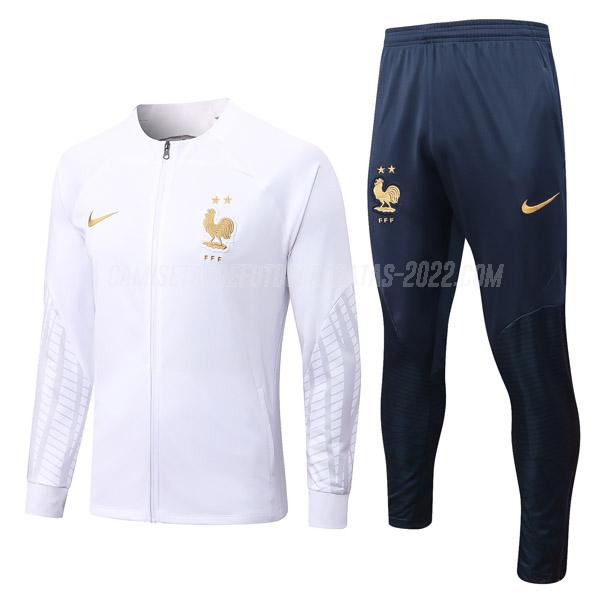 chaqueta francia blanco 2022-23