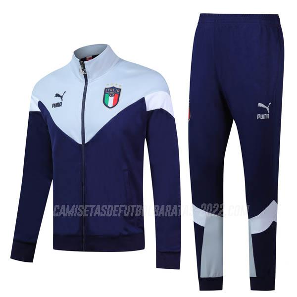 chaqueta italia azul 2019-2020