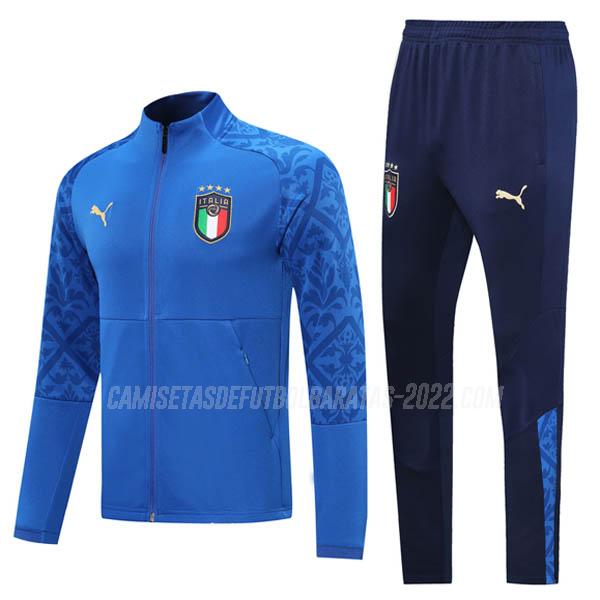 chaqueta italia azul 2020-21