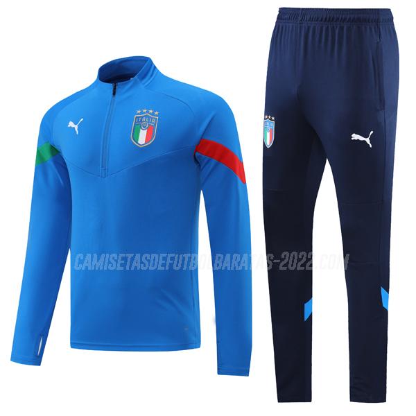 chaqueta italia azul 22813a 2022-23