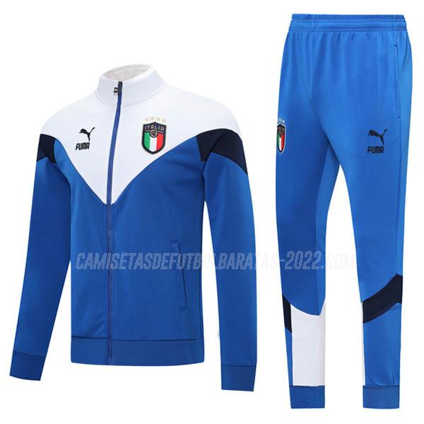 chaqueta italia azul blanco 2020-21