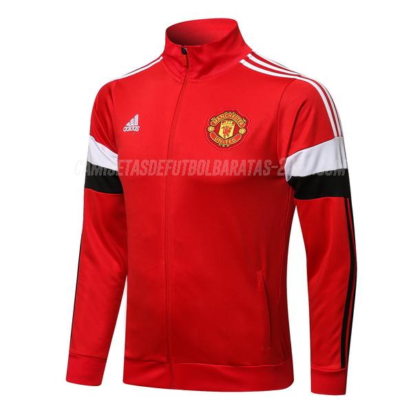 chaqueta manchester united top i rojo 2021-22