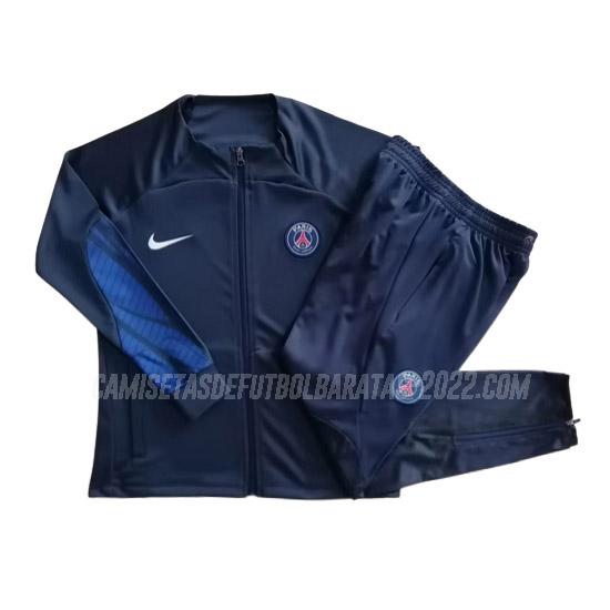 chaqueta paris saint-germain niños 23115a1 azul marino 2023
